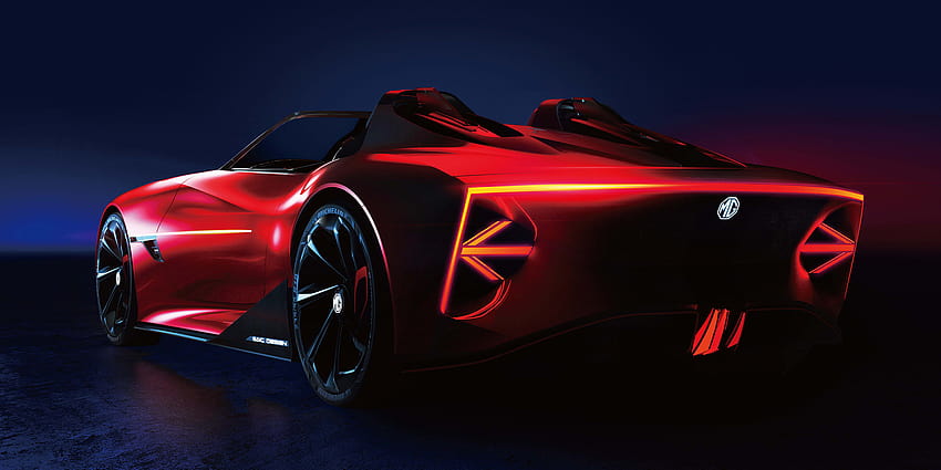MG Motor revela o conceito de carro esportivo elétrico Cyberster, mg cars papel de parede HD
