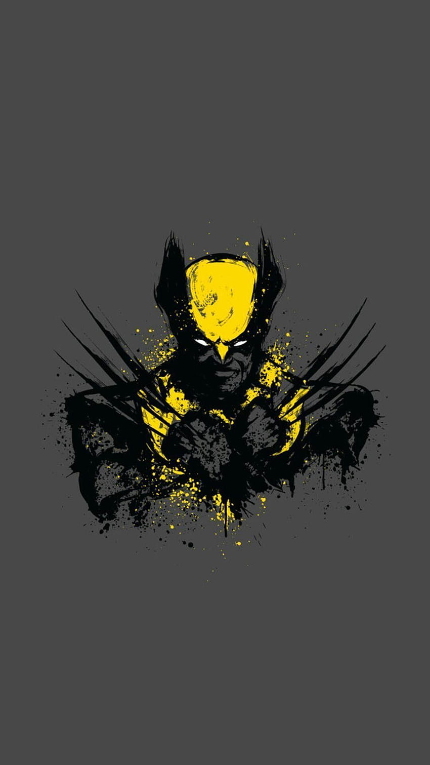 Wolverine Comic Art Wolverine, logotipo do wolverine Papel de parede de celular HD