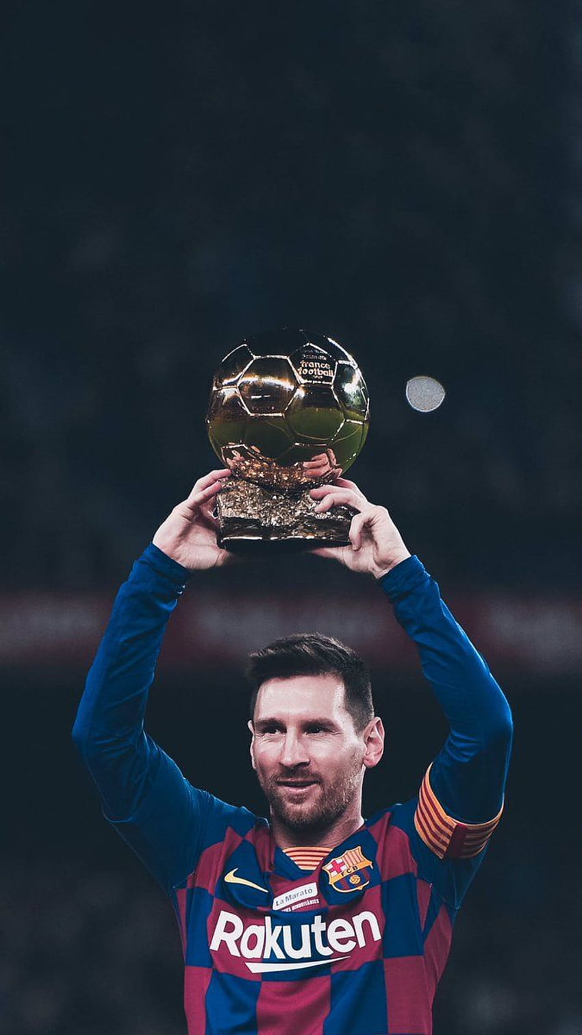 Messi Ballon d'Or /lockscreen ...twitter, messi ballon dor HD phone wallpaper
