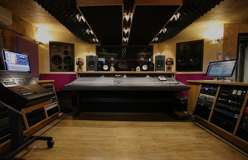 レコーディング スタジオの背景 12 高画質の壁紙