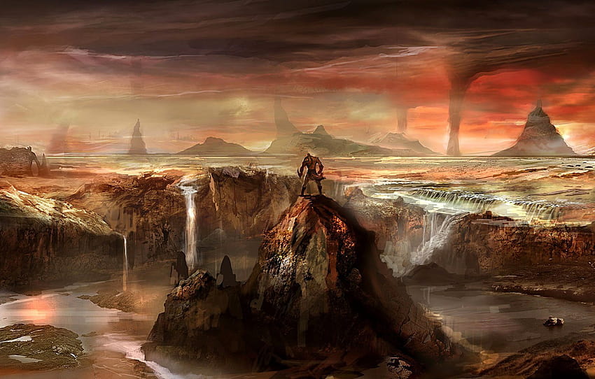 game, Kratos, God of War, god, vegetation, demi god, GOW, god slayer, ghost of sparta, Tartarus , section игры HD wallpaper