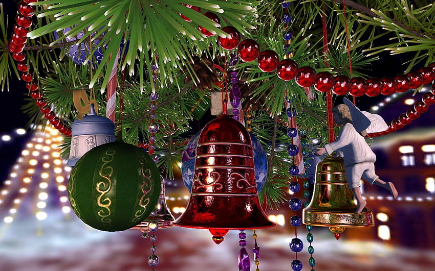 Christmas Bell Backgrounds, christmas bells HD wallpaper | Pxfuel