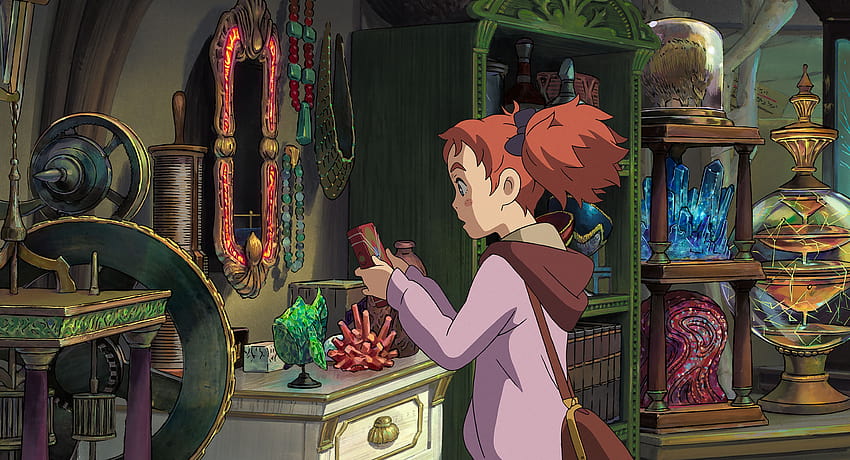 MARY AND THE WITCH'S FLOWER is a Magical Visual Treat, tib and gib cats HD wallpaper