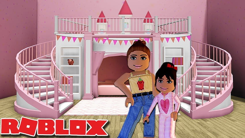 KIDS PRINCESS CASTLE BED ON Bloxburg ...m.youtube, phoeberry HD ...