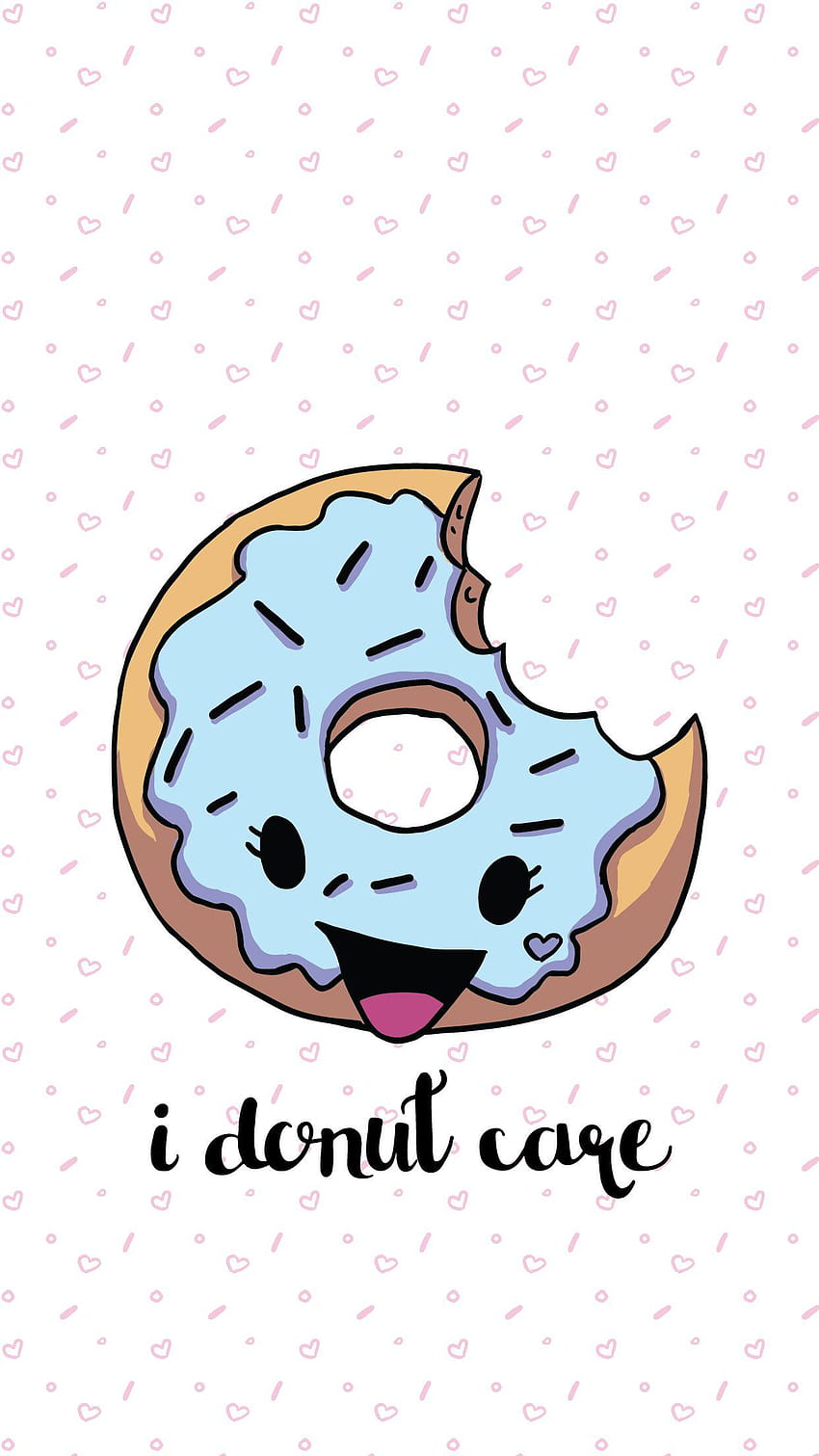 Oct 21 I Donut Care, fantastic donut HD phone wallpaper