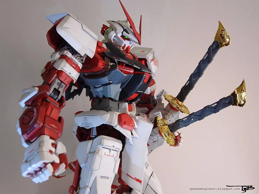PG Gundam Astray Red Frame: Construção pintada. Tamanho papel de parede HD