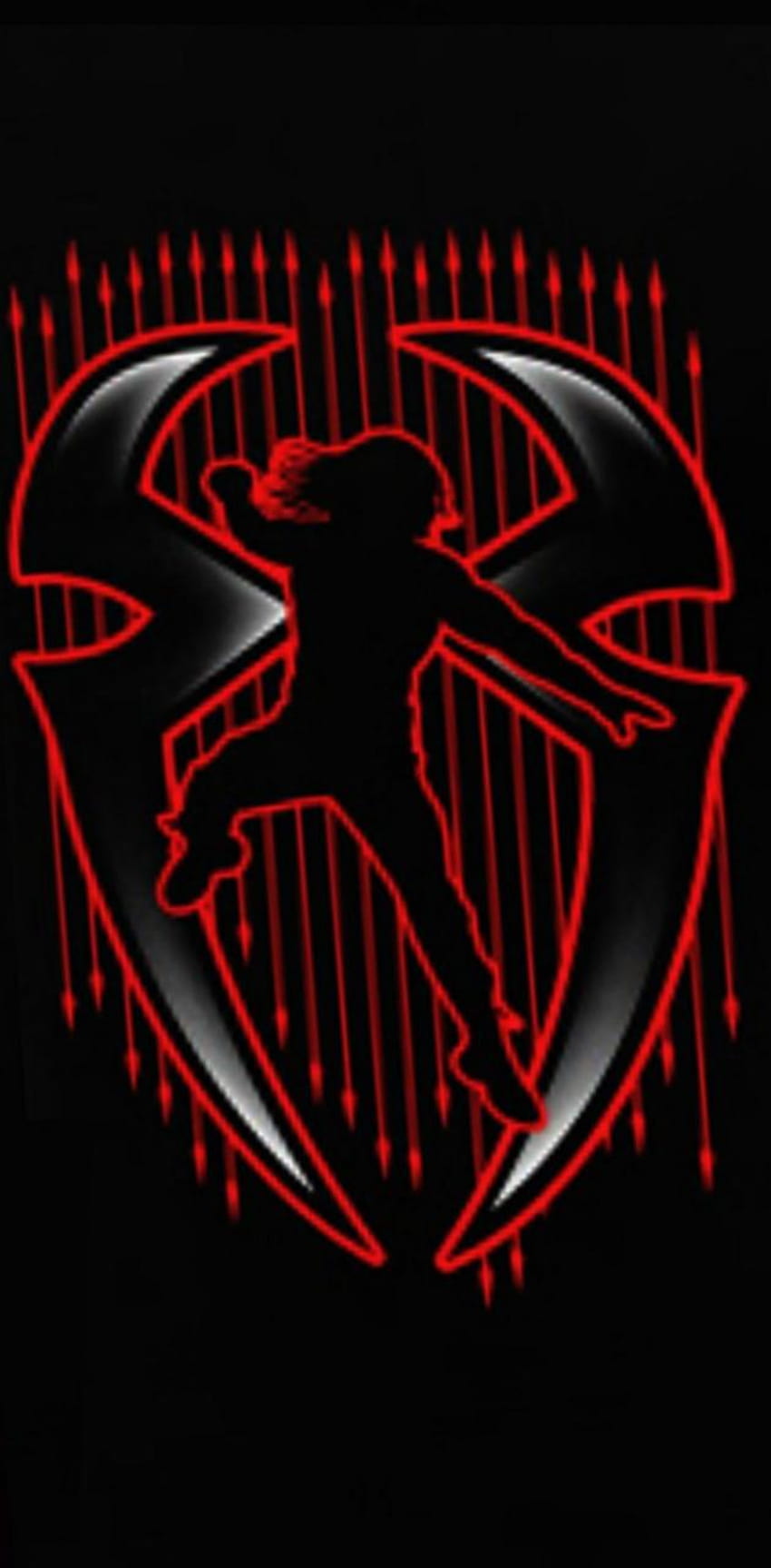 Roman Reigns logo by Vslsaras, acknowledge me HD phone wallpaper