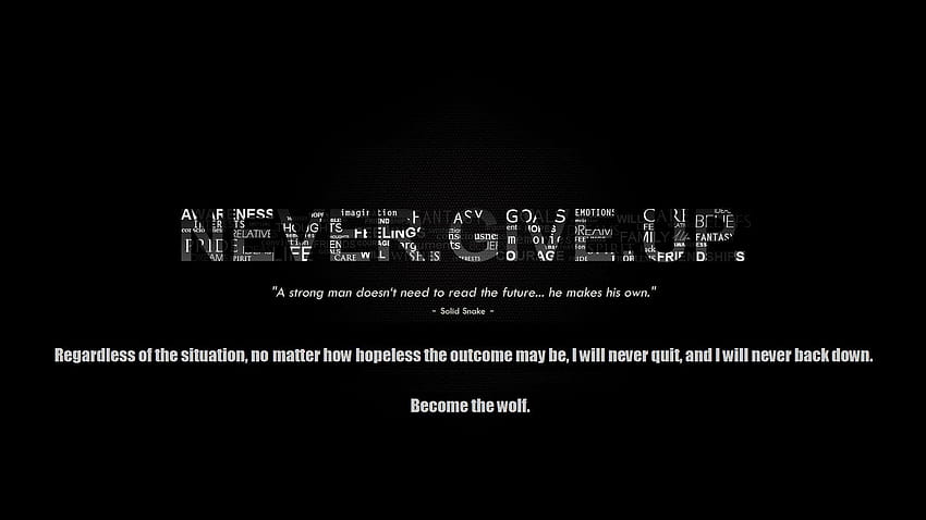 1920x1080 Never Give Up Motivazionale, senza speranza Sfondo HD