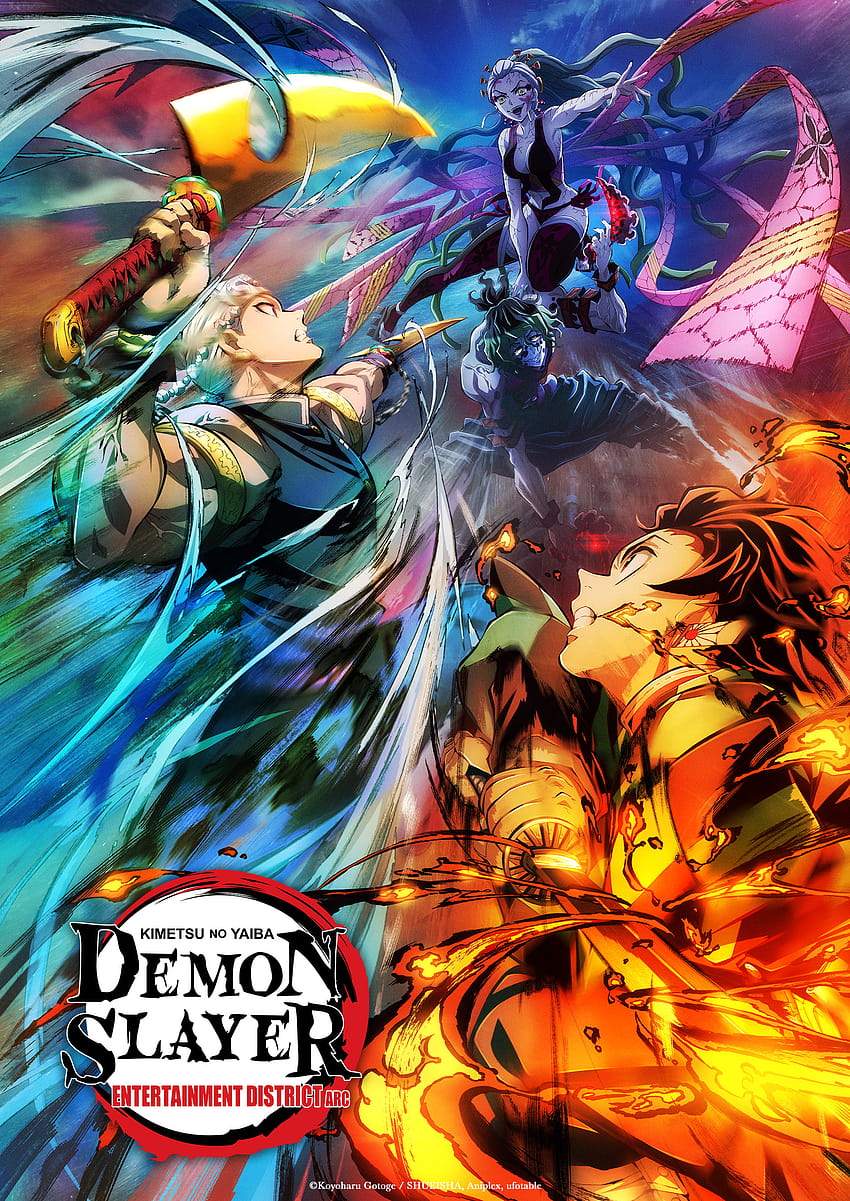 ufable auf Twitter:, Demon Slayer Entertainment District HD-Handy-Hintergrundbild