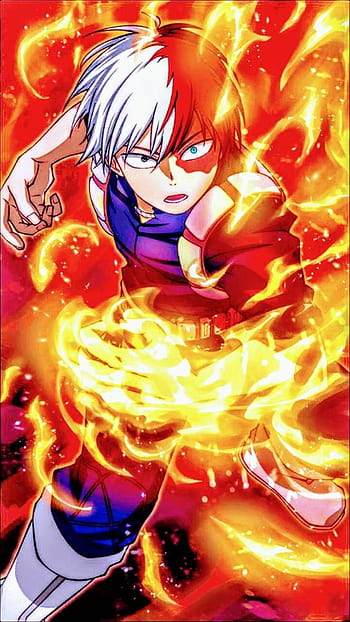 Mha shoto todoroki HD phone wallpaper | Pxfuel