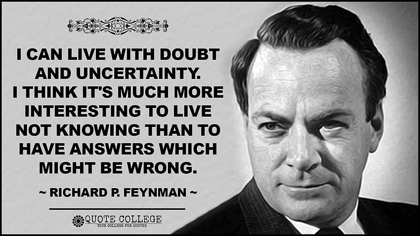 Richard Feynman Sfondo HD