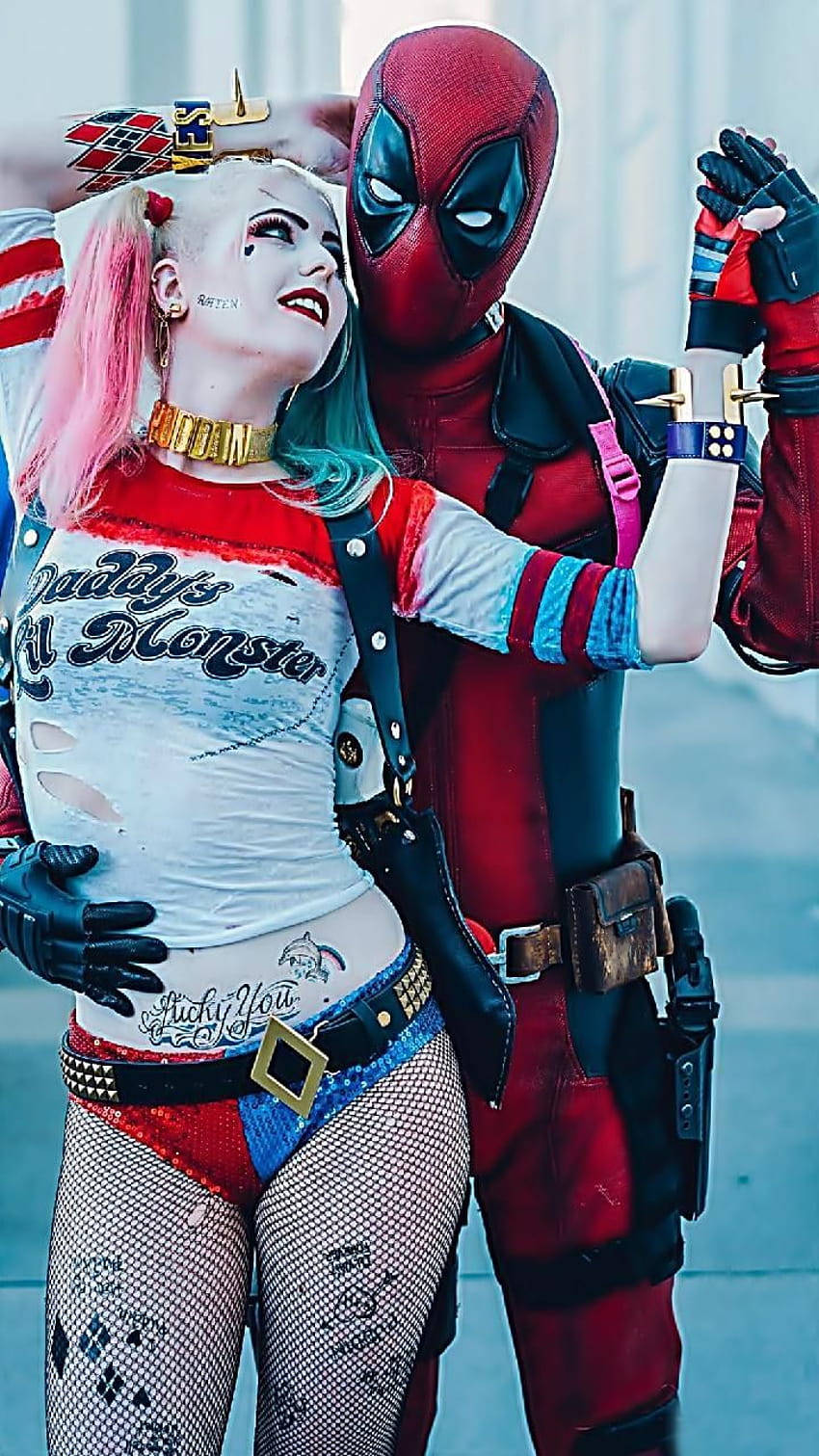 Pin on Harley quin and Deadpool, deadpool and harley quinn HD phone wallpaper