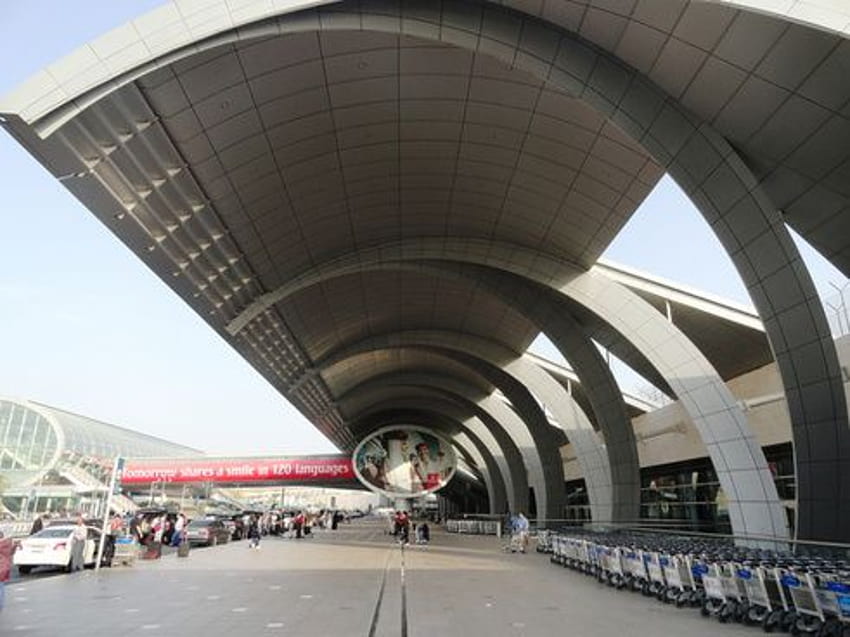 Akcje lotniska w Dubaju, międzynarodowe lotnisko w Dubaju Tapeta HD