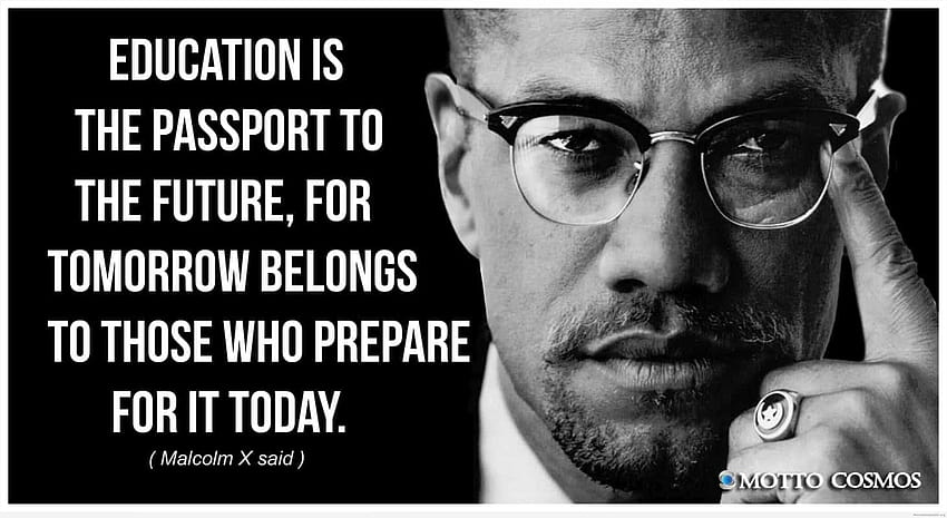 Malcolm X Strong Black и влиятелни цитати от историята на чернокожите, malcolm x day HD тапет