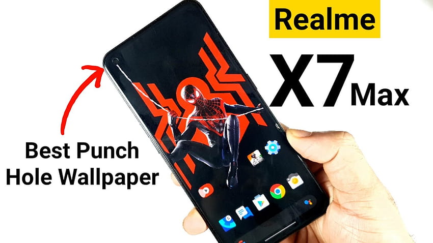 Realme X7 Max Best Punch Hole Każdy użytkownik musi spróbować Tapeta HD