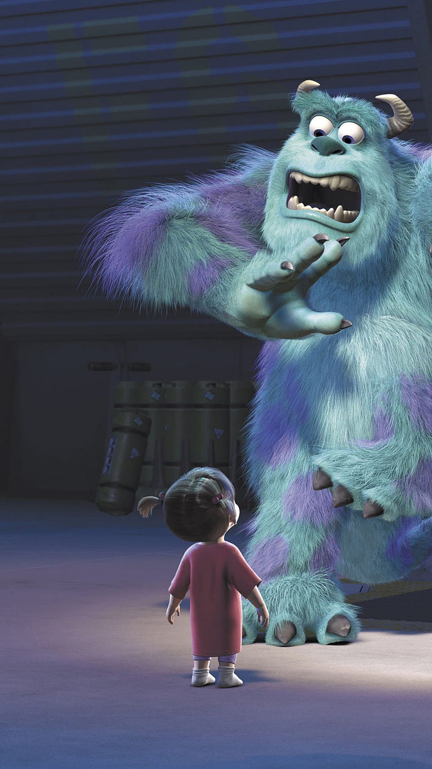 Boo Monsters Inc sur Chien Fond d'écran de téléphone HD