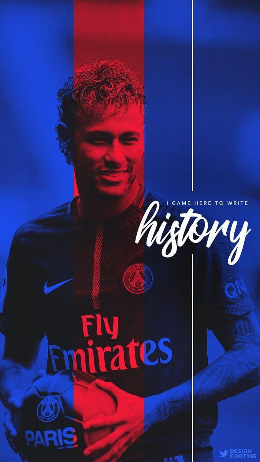 Neymar PSG Iphone, neymar psg 2018 HD phone wallpaper