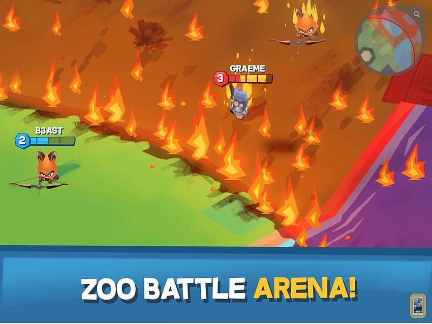 Zooba: Zoo Battle Royale Game за iPhone и iPad, zooba за всички Battle Royale игри HD тапет