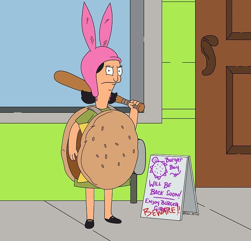 Louise Belcher from Bob's Burgers