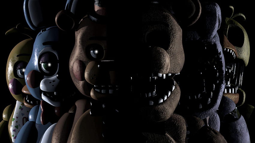Get JUMPED in 4k  FNAF 4 All Jump Scares Collection [4k HD] 