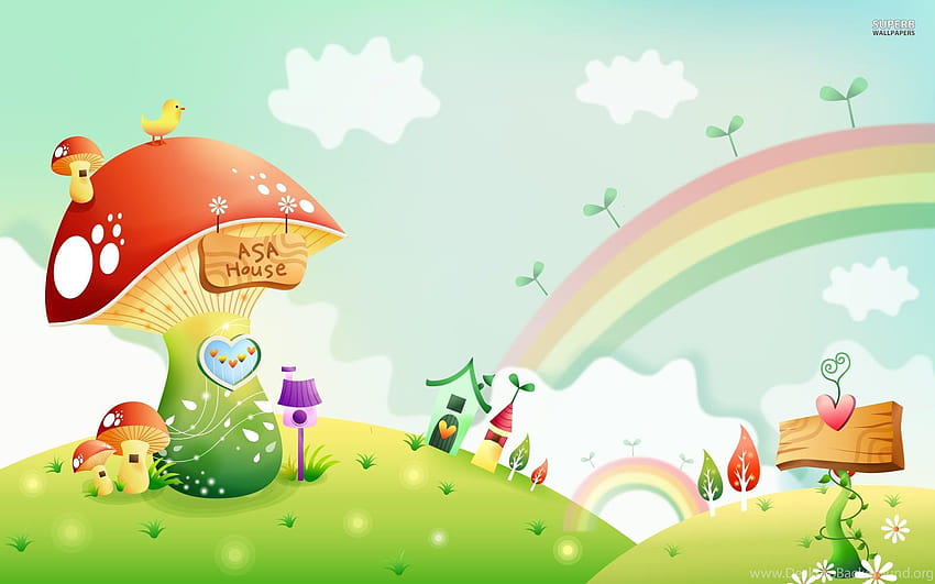 cute rainbow desktop backgrounds