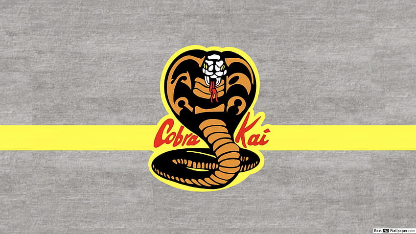 Cobra Kai Stone Backgrounds, Cobra Kai Logo Hd Wallpaper 