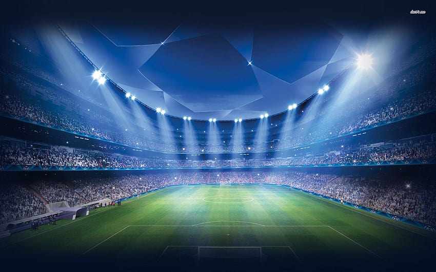 Fajny stadion, światła stadionu Tapeta HD