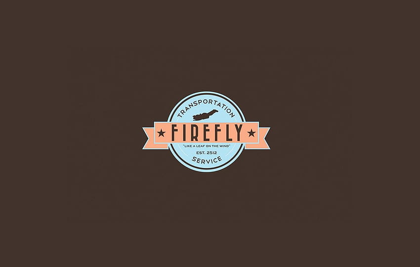 Logo, Serenity, Spaceship, Firefly, Sci, spaceship minimalist HD wallpaper