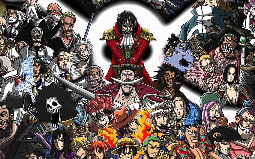 One Piece Characters Of One Piece 4K HD Anime Wallpapers, HD Wallpapers