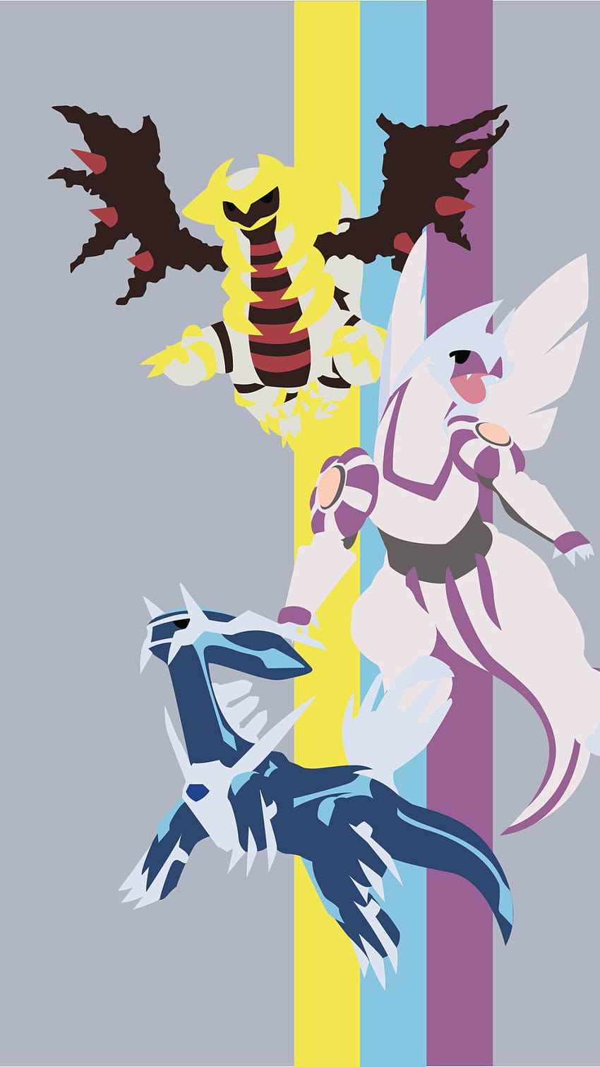 Dialga vs. Giratina vs. Palkia by juming5 on DeviantArt