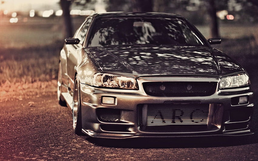 Does anyone have some clean skyline ?, clean car HD wallpaper