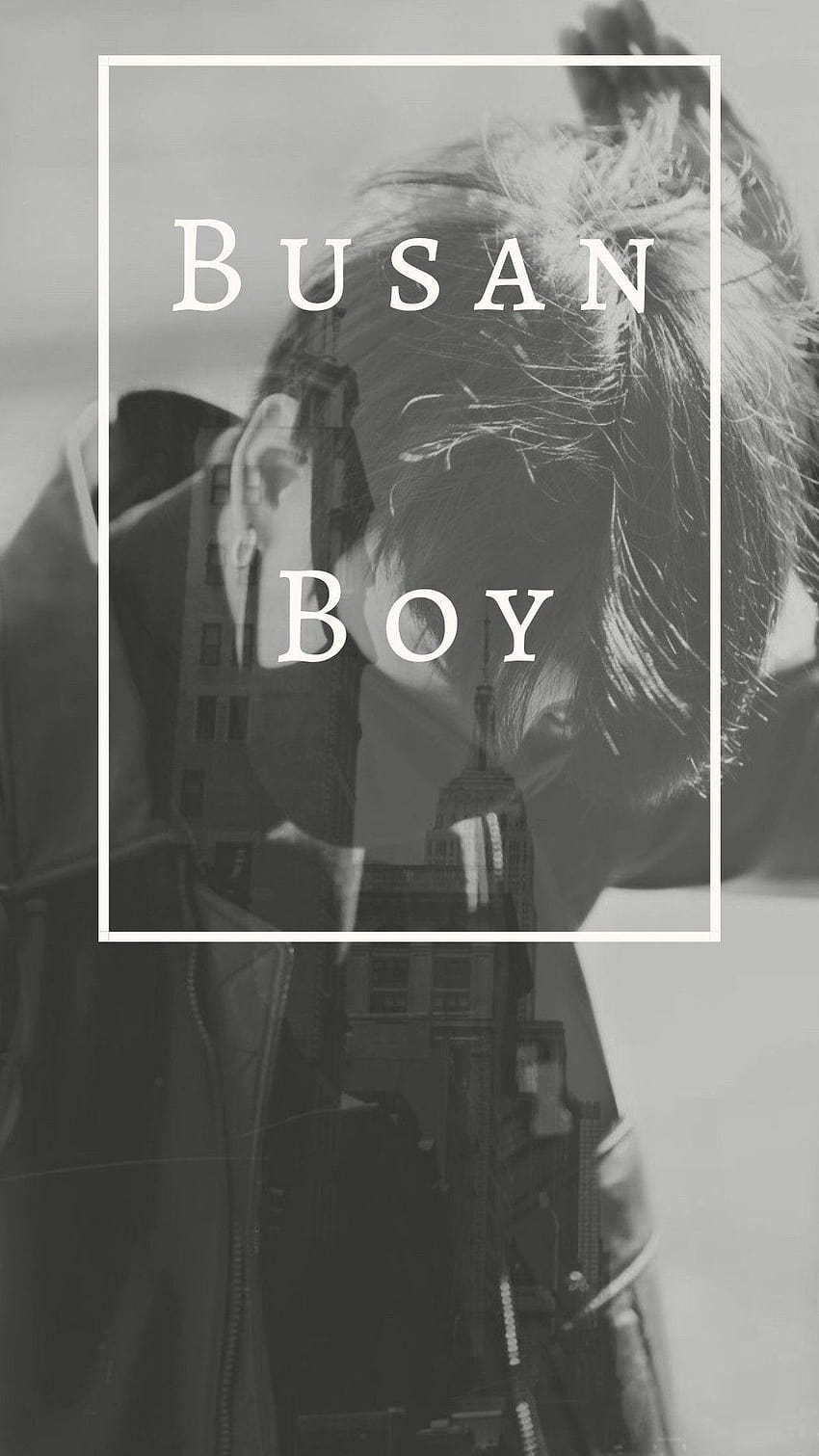 BTS Jungkook Black and white Busan Boy HD phone wallpaper