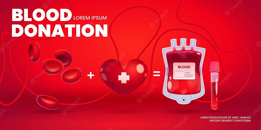 Blut spenden Vektoren und Illustrationen für Blutspender HD-Hintergrundbild