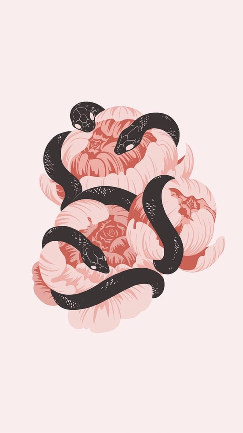 Graphic Art Inspo 2  Snake painting Snake art Cute snake