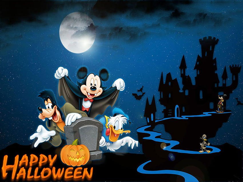 Disney Happy Halloween – Festiwale, Halloween Disney Tapeta HD