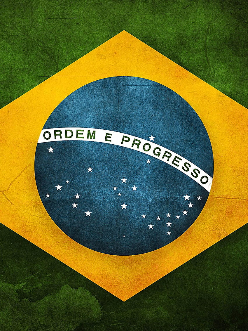 Bandeira do Brasil บราซิล บันเดร่า วอลล์เปเปอร์โทรศัพท์ HD