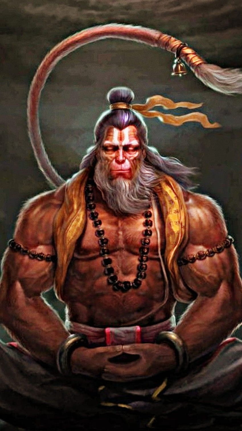 Hanuman Ji Animated in 2020, animated hanuman HD phone wallpaper ...