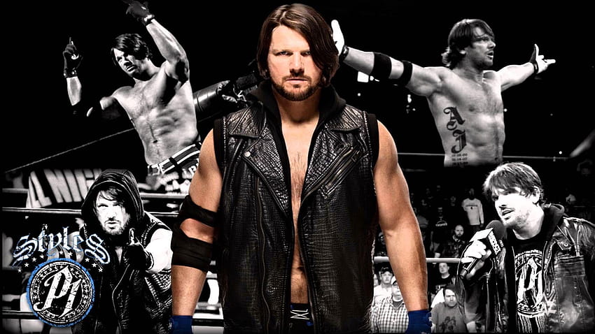 WWE Wrestler AJ Styles, gaya Wallpaper HD