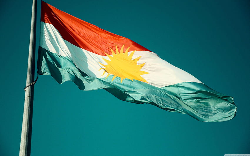 Bandera de Kurdistán ❤ para Ultra TV, bandera de Kurdistán fondo de pantalla