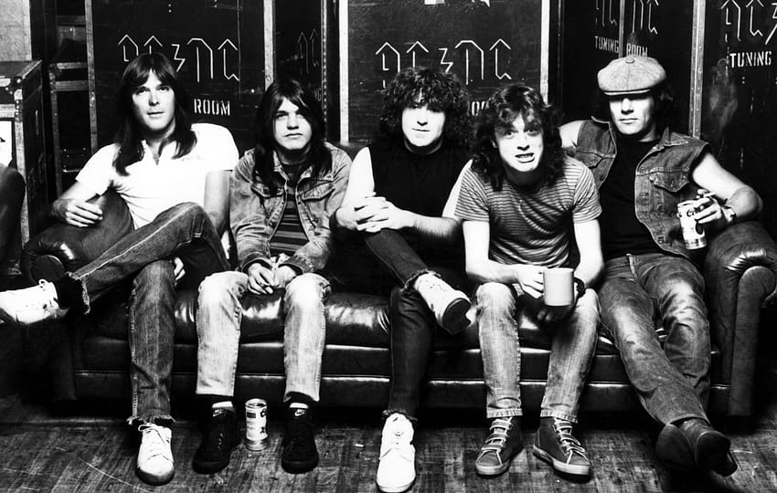 Malcolm Young slams original AC/DC singer in never, acdc band HD wallpaper