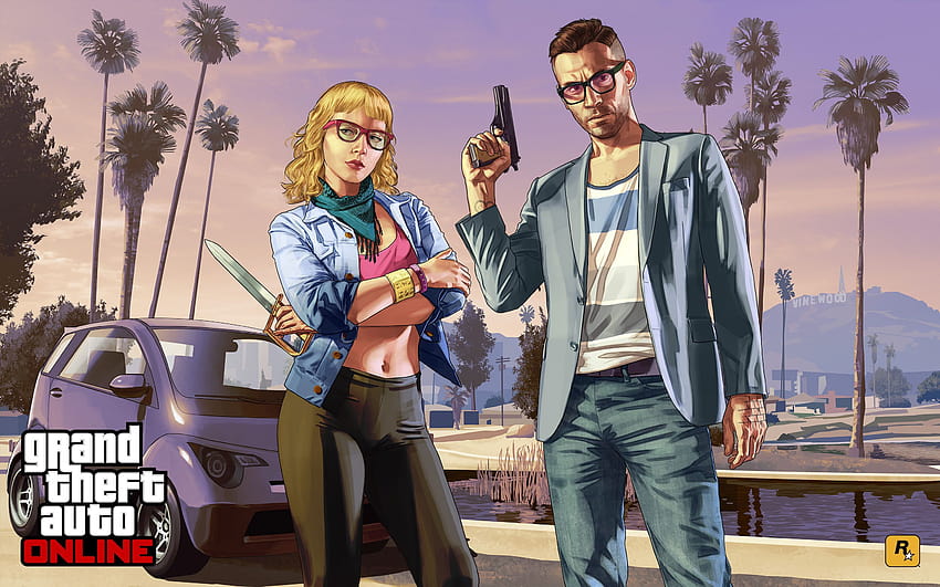 Grand Theft Auto en línea, gta v en línea fondo de pantalla