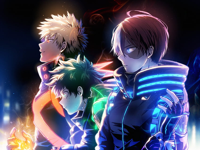 Wallpaper my hero academia, anime, art desktop wallpaper, hd image,  picture, background, 8cada4 | wallpapersmug