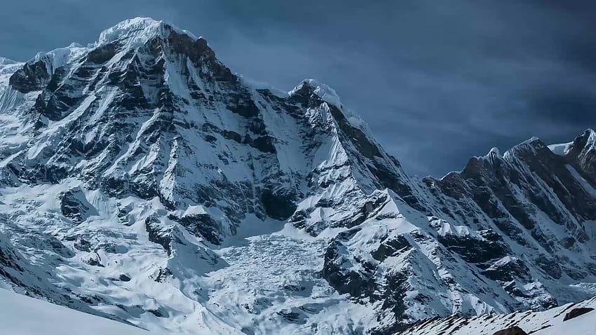 Snowy Mountain Peaks Live, mountains peak HD wallpaper