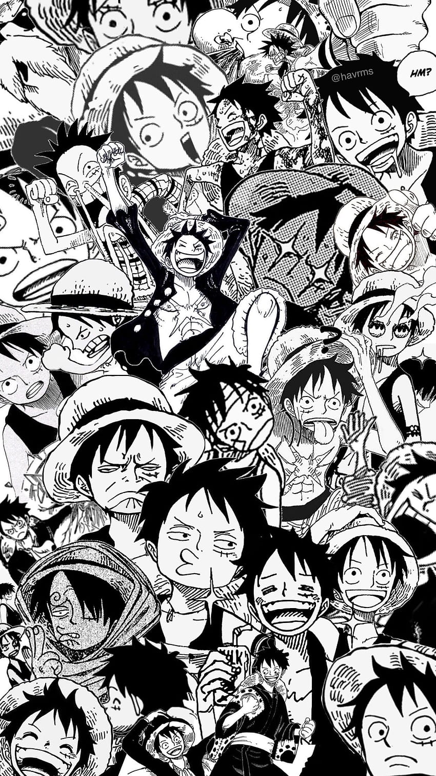 Another Luffy !, one piece manga HD phone wallpaper