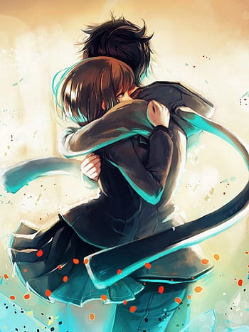 Charming Anime Cuddle GIF | GIFDB.com-demhanvico.com.vn