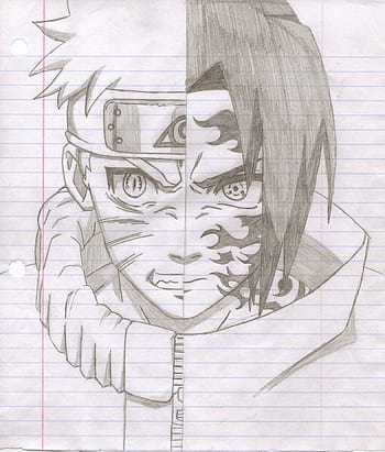 Learn How to Draw Naruto Uzumaki from Naruto (Naruto) Step by Step : Drawing  Tutorials
