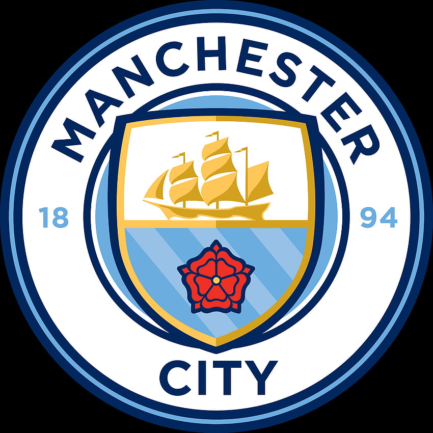 Лого на Манчестър Сити ФК, лого на Ман Сити ФК 2022 HD тапет за телефон