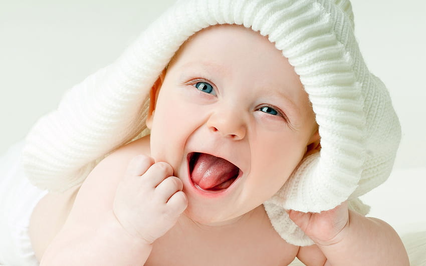 Bebê fofo, bebê, menino, fofo, olhos, verde, sorrindo, bebês, bebê pequeno e mãe papel de parede HD