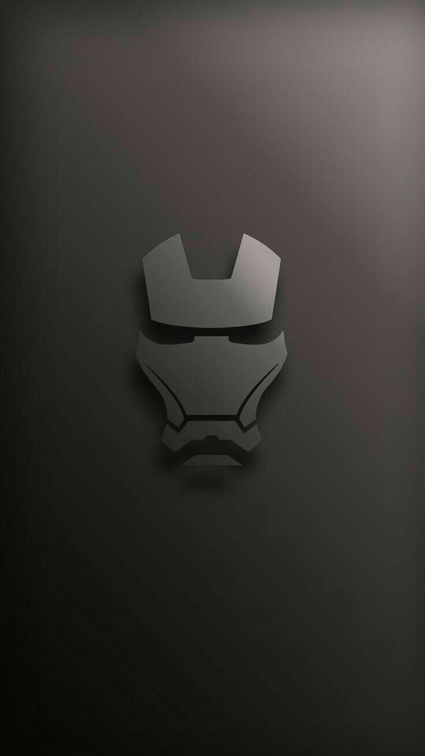 Gray Iron Man, black and white iron man HD phone wallpaper