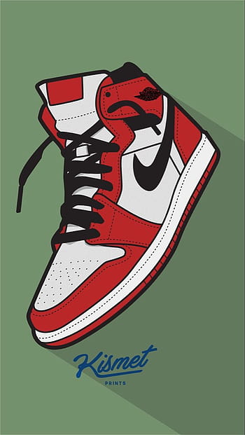 Aj1 Chicago style. Sneakers illustration, Nike art, Sneakers drawing ...